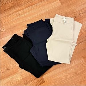 3 Pairs Old Navy Pixie Mid Rise Pants